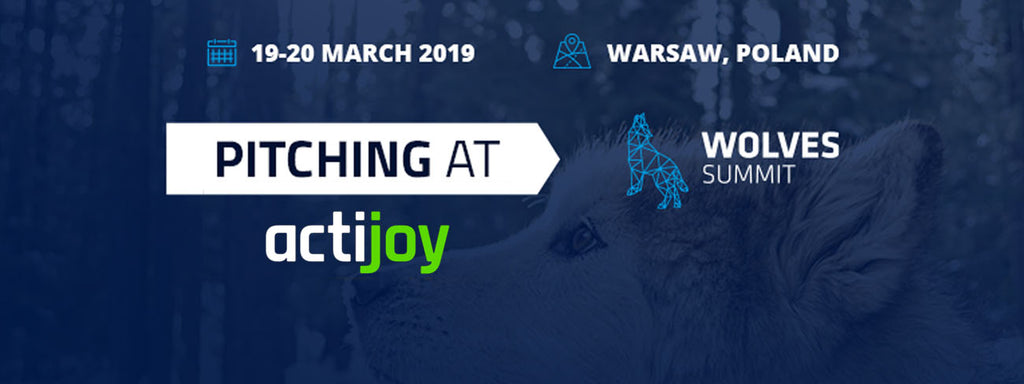 Actijoy at Great Pitch Competition at Wolves Summit 2019