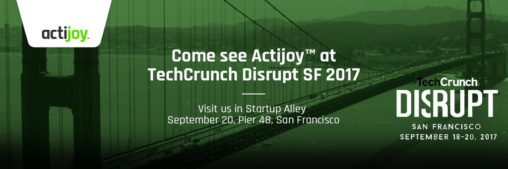 Actijoy™, one of the TOP 15 EU startups, is heading to Disrupt SF 2017